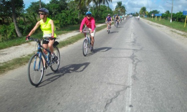 Ciclismo en el oeste cubano